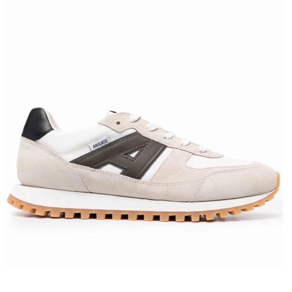 Axel Arigato Aeon Runner‎ Navy And Cream Ivory Low Sneakers 7.5